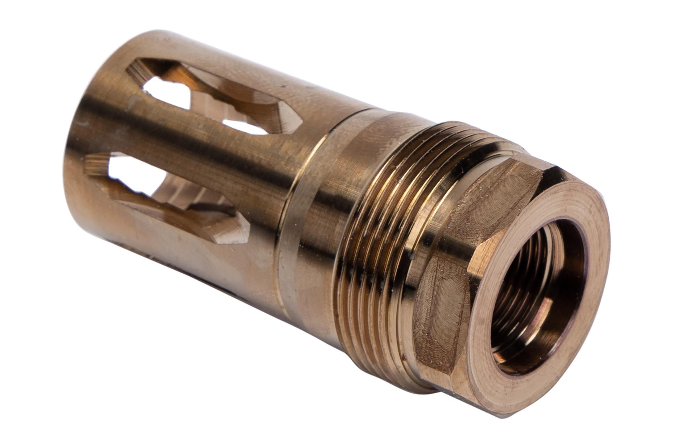 Baske55R Rearden Flash Hider - R2S - PB Mount - Square - 1/2x28 - .375